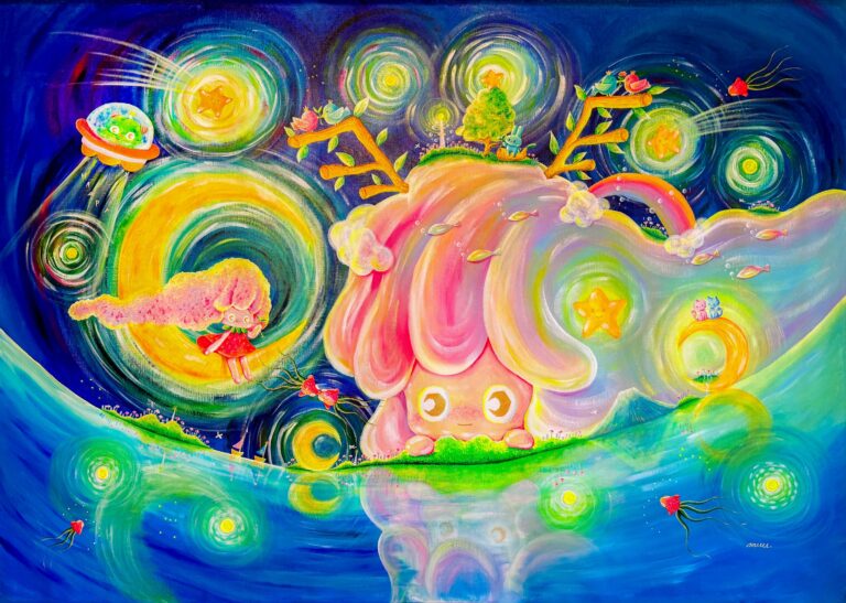 【銀座 蔦屋書店】七星夢海の個展「GIFT ☆ Time is. . . . ―星からのおくりもの―」を11月30日（土）より開催。2mのクリスマスツリーを使用した大型インスタレーションを展示。のメイン画像