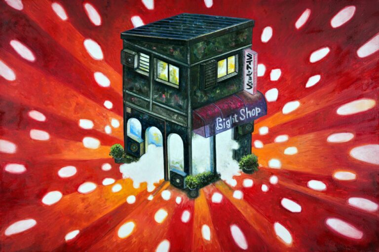 【銀座 蔦屋書店】ユーモアと想像力を散りばめて社会風刺に満ちた世界観を描くアーティスト、大岩オスカールの個展「ライトショップ」を12月21日（土）より開催。20日（金）夜にはトークイベントも決定。のメイン画像