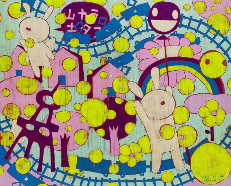 【京都 蔦屋書店】物語を紡ぐようにうさぎやキノコなどのモチーフを描くアーティスト、仮屋美紀「ぼんやり」を2月1日（土）より開催のメイン画像