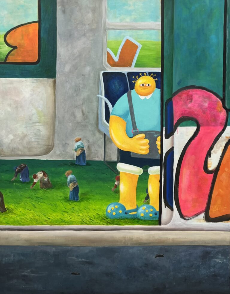 【京都岡崎 蔦屋書店】赤羽由衣「ホットブルーバカンス#44」を２月21日（金）より開催。自身に起こるマイナス感情や、物ごとを見つめて広げた空想をユーモラスに変換。のメイン画像