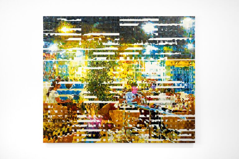 【京都 蔦屋書店】塔尾栞莉の個展「ここから見ると」を2月22日（土）より開催。グリッドを用いた独自の技法で、記憶の儚さを表現する。のメイン画像