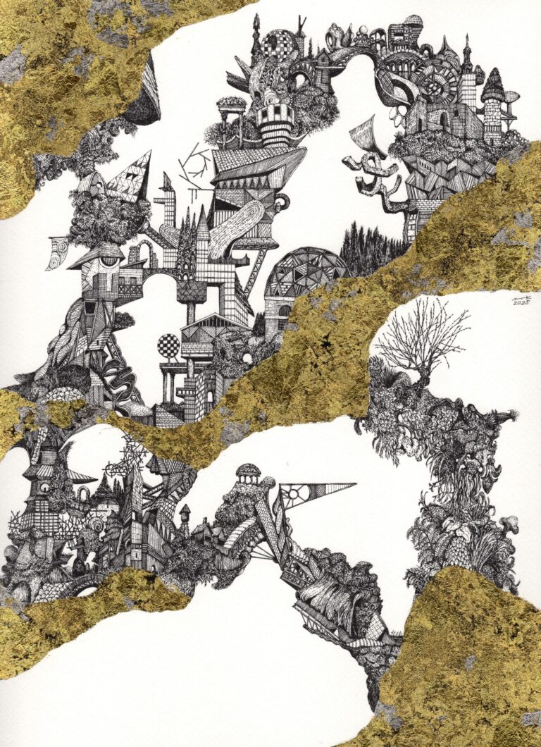 【京都 蔦屋書店】建築家と作家ふたつの顔を持つ、光嶋裕介のドローイング・版画展「幻想都市風景2025 KYOTO」を5月20日（火）より開催。のメイン画像