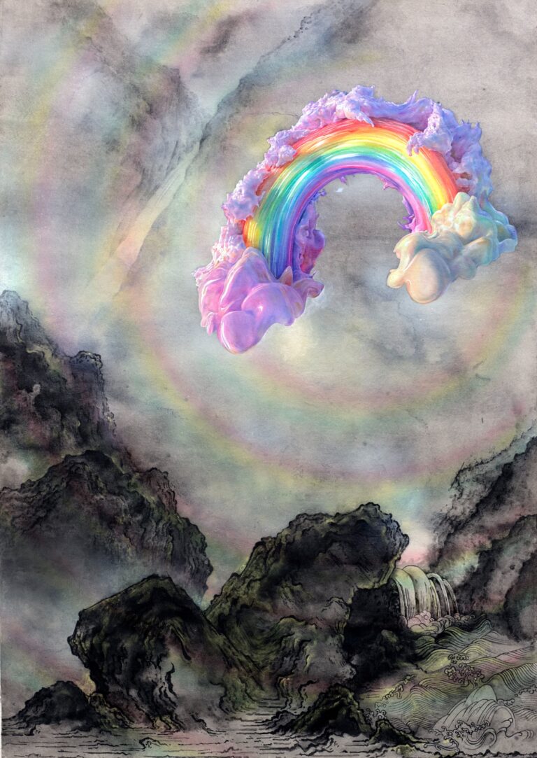 【銀座 蔦屋書店】田中さおの個展「Imitation of Nature」を5月24日 （土）より開催。水墨画の表現と生成AIを用い、「自然」と「人工」の二項対立の矛盾を問いかけるのメイン画像