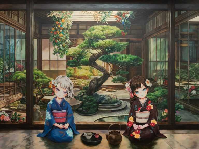 【銀座 蔦屋書店】妻の幼少期をキャラクター化し絵画や彫刻で表現する韓国人アーティスト Jade Kimの日本初個展「夢幻の空間」を10月19日（土）より開催。のメイン画像