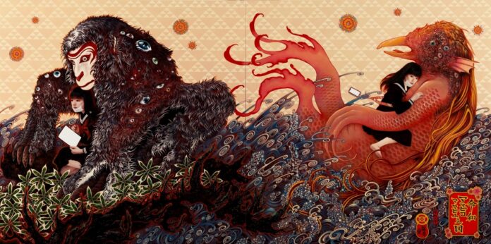 【銀座 蔦屋書店】篠原愛の個展「coexistence」を10月5日（土）より開催。コロナ禍に翻弄されながらもウィルスと共存して生きる現代人の姿を描く。のメイン画像