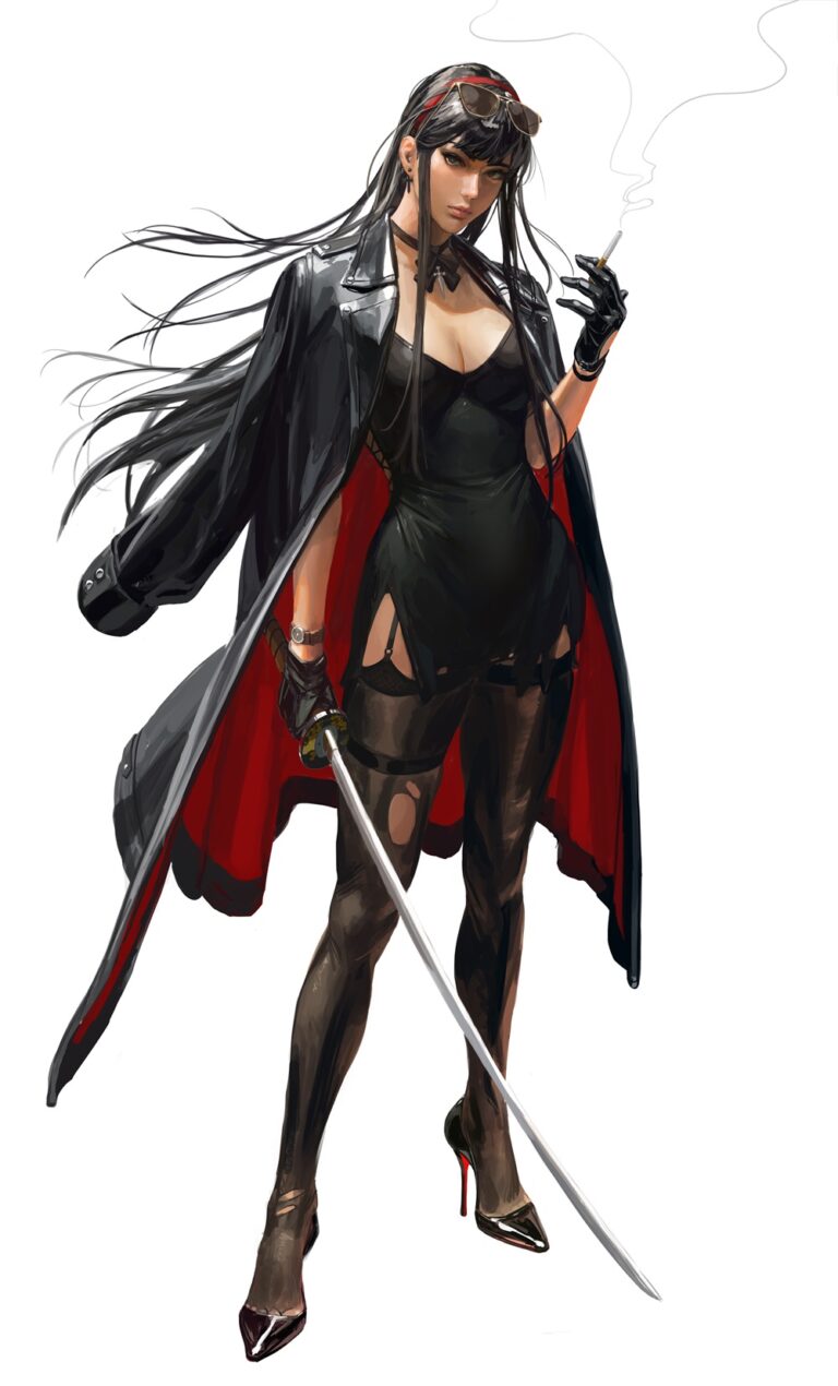 G.A.F.C. シリーズ第一弾！世界的イラストレーターGUWEIZ氏のキャラクター『IRENA』がフィギュア化決定！彩色前原型の画像を公開、受注を開始します。のメイン画像