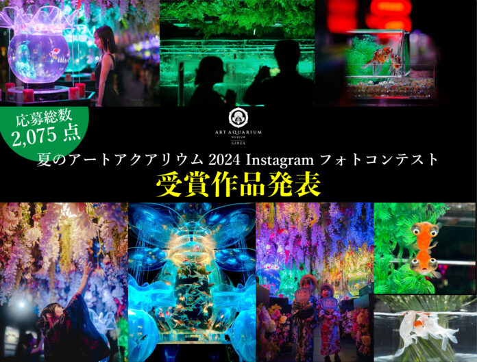 【映える、撮る、好きになる！】夏のアートアクアリウム2024 フォトコンテスト受賞作品を発表！のメイン画像