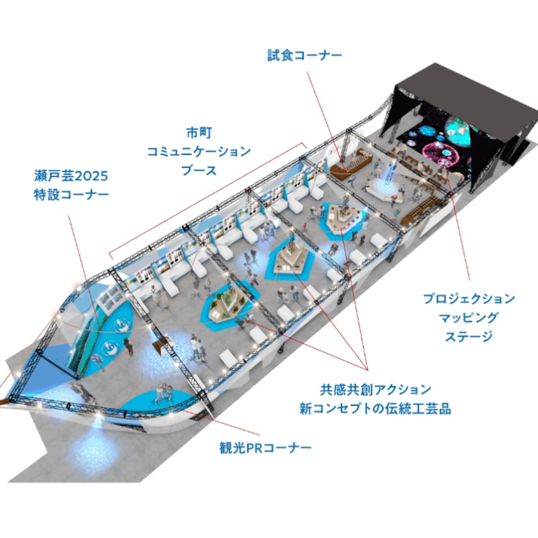 2025年日本国際博覧会（大阪・関西万博）香川県自治体催事ブース「せとのかけはし号」出展のメイン画像