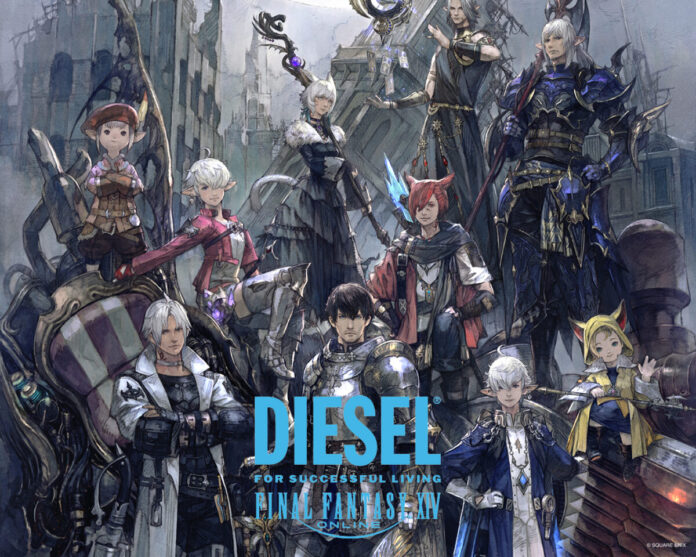 65964_46_main 【DIESEL】“BRAVE(勇敢なるもの)” の精神で繋がる『ファイナルファンタジーXIV』とのコラボプロジェクトが本格始動のメイン画像