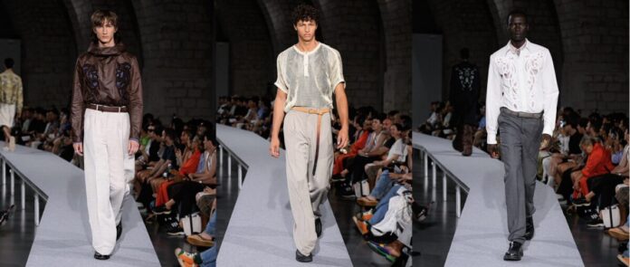 68654_40_main 日本発の手染めレザーブランド「yuhaku」、パリ・ファッションウィーク「TAAKK 2027 Spring/Summer Collection」に参加のメイン画像