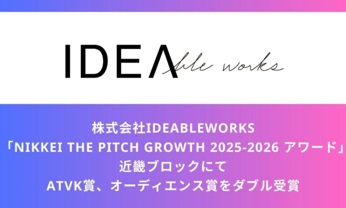 68880_57_main 【受賞決定】NIKKEI THE PITCH GROWTH 2025-2026 アワードのメイン画像