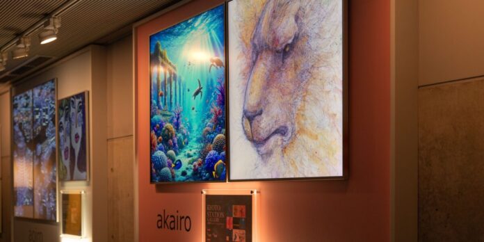 【デジタルギャラリー】京都駅直結のKYOTO STATION GALLERYでアート作品を展示しますのメイン画像