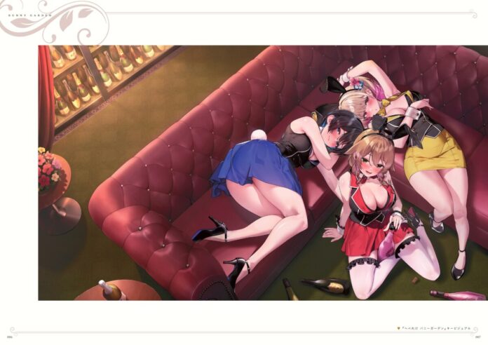 7006_19108_main-1 眼福すぎる! 『バニーガーデン&へべれけ ばにーがーでん』公式イラスト集が本日3月27日発売!!のメイン画像