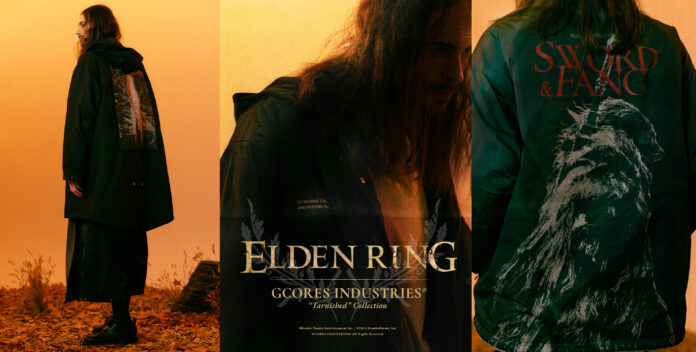 アクションRPG『エルデンリング：ELDEN RING』×新進気鋭のデザイナーズ・ブランド「ジーコアズ工業」コラボアパレル、大好評につき再入荷！11月23日より店頭での販売スタートのメイン画像