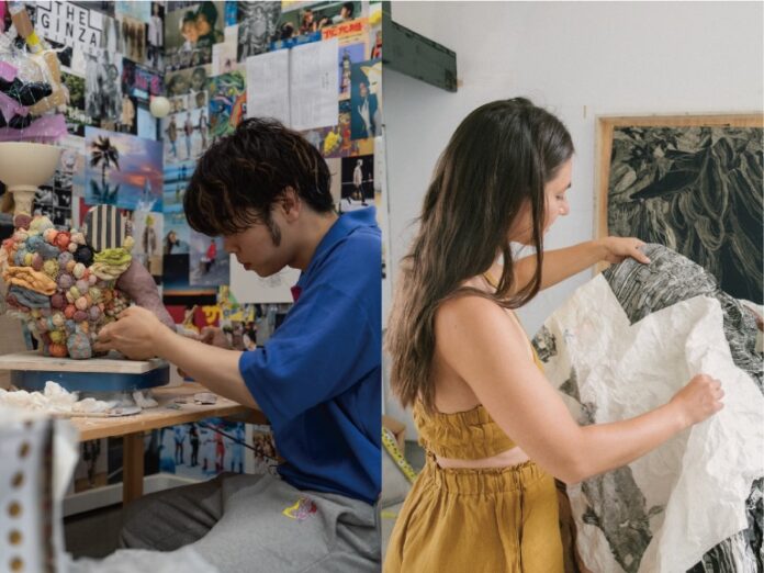 陶と和紙が描き出す「何者かになる」旅路 | 川井雄仁 & アレクサ・クミコ・ハタナカ二人展「ついたよ : Becoming by Making」をKOTARO NUKAGA（六本木）で開催のメイン画像