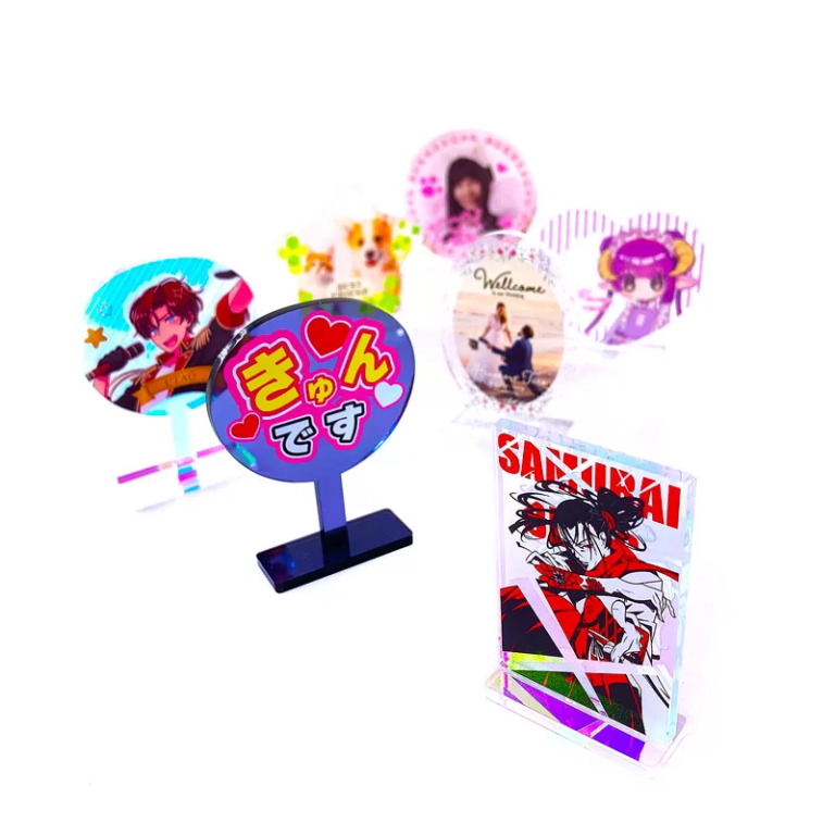 推し事応援！「推しうちわアクスタ」を1個からオリジナルで作れるサービススタート！（2024/08/05）のメイン画像