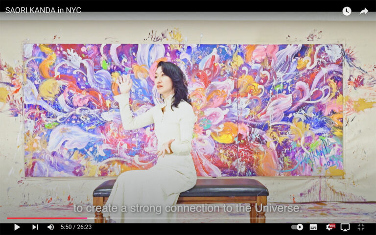 世界で活躍する芸術家、SAORI KANDAのニューヨークでのアートプロジェクトドキュメンタリーを公式YOUTUBEにて公開！のメイン画像