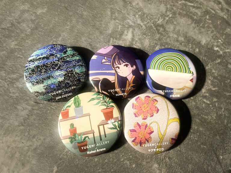 【YUGEN Gallery】現在開催中のグループ展「Color Expression」にて、来場者限定でオリジナル缶バッジをプレゼント！のメイン画像