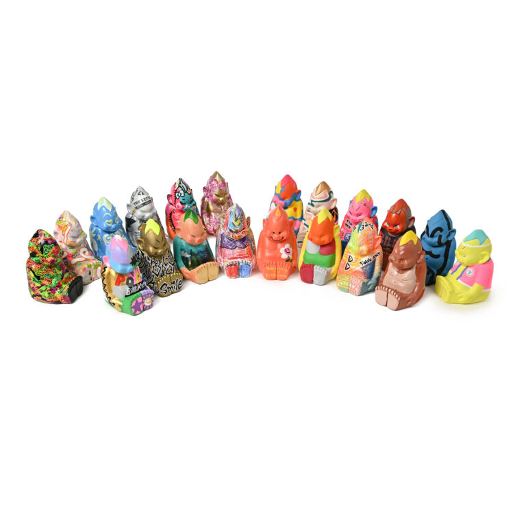 20名のアーティストによる一点もののビリケンアート作品「BILLIKEN ART FIGURE」販売決定！のメイン画像