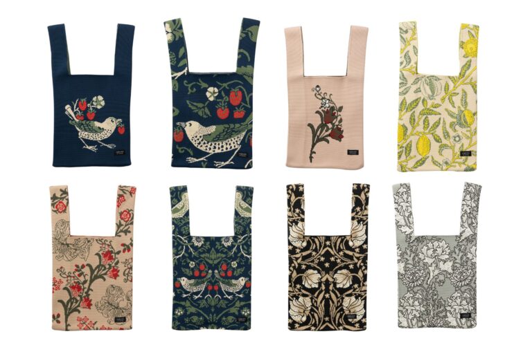 【トレンド×クラシカルな魅力】雑貨ブランド「Jubilee」からウィリアムモリス柄のニットバッグが新登場のメイン画像