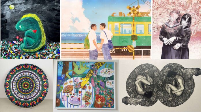Tokyo Pride 2025『Queer Art Exhibition』 参加アーティスト計30名が決定！LGBTQ+アートとクィア文化の多様性を可視化する36作品を展示！のメイン画像