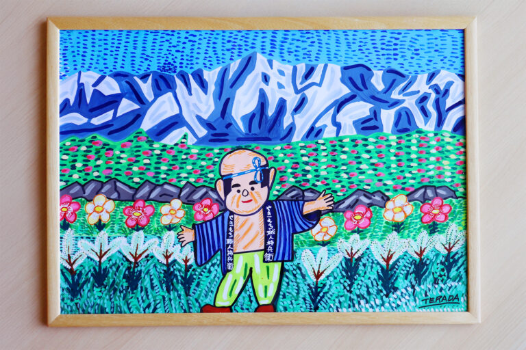 【ささら屋×就労継続支援Ｂ型事業所 れいんぼーめぐり】〜描くことは生きること〜　創造性豊かな2人との富山コラボ　5月3日(土)より立山本店にて　日の出屋製菓産業のメイン画像