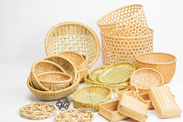 伝統的地場産品と手仕事の魅力を気軽に体験！「西川登竹細工」POP UP青竹ザル市とワークショップをSAGA MADOで開催！のメイン画像