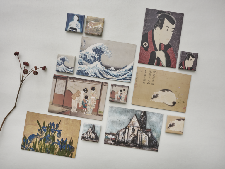 大阪市立美術館の館蔵品をモチーフにしたPENONオリジナルアートグッズ、大阪市立美術館ミュージアムショップにて限定発売のメイン画像