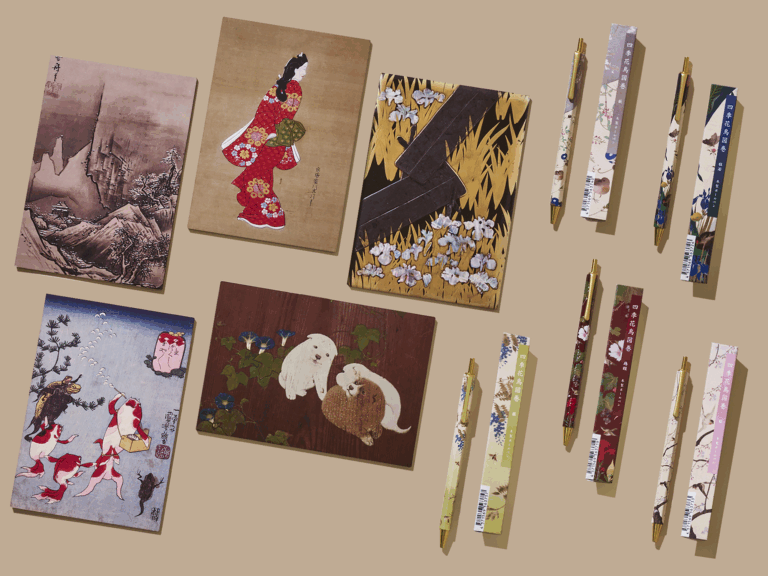 エシカル文具PENON、東京国立博物館の所蔵作品をモチーフにしたオリジナルアートグッズ制作に協力、東京国立博物館ミュージアムショップにて限定発売のメイン画像