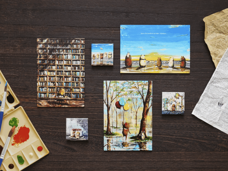 個性豊かな動物たちを描くアーティストTokinoirodori（トキノイロドリ）の原画をモチーフにした、PENONオリジナルアートグッズ発売のメイン画像