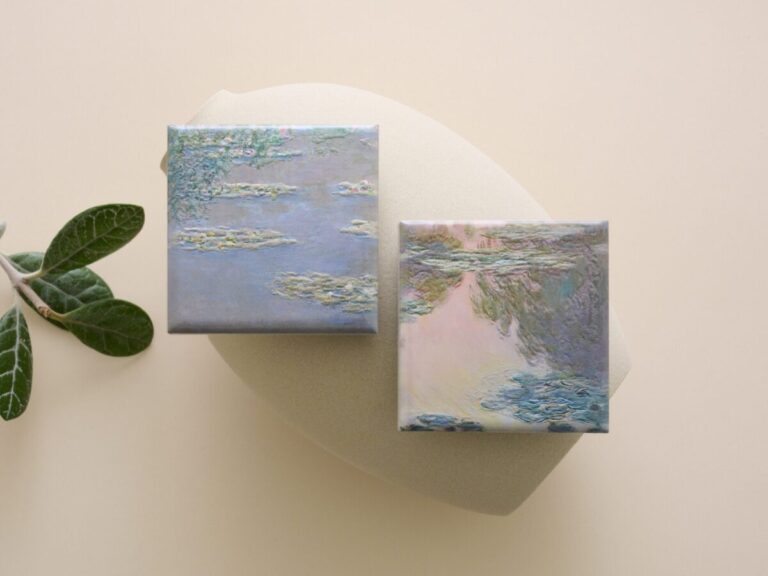 アーティゾン美術館「クロード・モネ －風景への問いかけ」にて、モネの名作をモチーフにした「PENON タッチミー！アートマグネット」限定発売のメイン画像