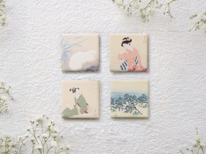 古川美術館の所蔵作品をモチーフにした「PENON タッチミー！アートマグネット」古川美術館・爲三郎記念館ミュージアムショップにて限定発売のメイン画像