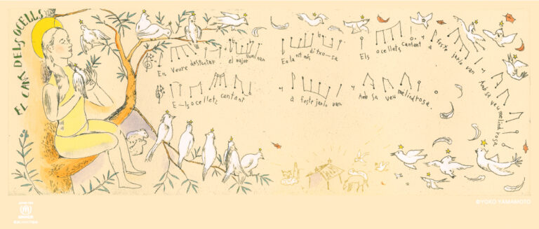 難民支援キャンペーン『Think About a Refugee』第六弾　「難民援助活動の資料」を請求した方に銅版画家・山本容子さんの作品を使用した「キャンペーンカード」をプレゼントのメイン画像