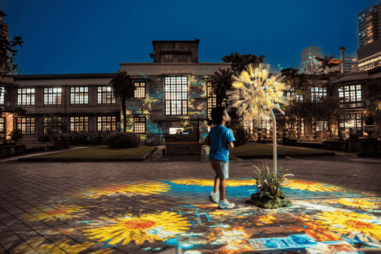 台北を平和の光が包む。『松菸夜光花園』に世界と想いを繋ぐ参加型アート『DANDELION PROJECT』を出展のメイン画像