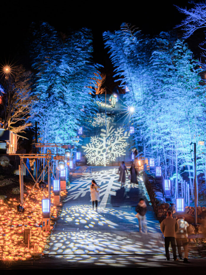 82368_41_main ⻑⾨湯本温泉 冬の風物詩「音信川うたあかりV0l.8」を開催のメイン画像