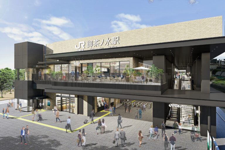 JR御茶ノ水駅 エキナカ商業施設『エキュートエディション御茶ノ水』5月14日（水）全面開業！2階エリアに、神田川の景観を眺められるオープンテラス誕生！のメイン画像