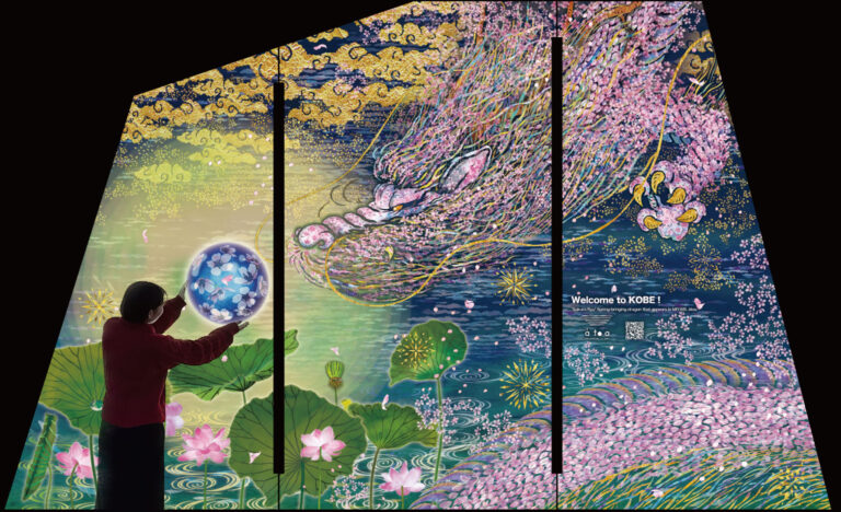 アトアの人気ゾーン「MIYABI」が屋外フォトスポットに！窓ガラスを酒井敦美氏の光の切り絵作品で彩ります！のメイン画像