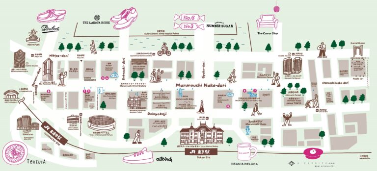 アートを楽しみながら街歩き！イラストデジタルマップ「TOKYO ART WALK 2025 ART MAP」公開　アートスポットを巡るスタンプラリーも同時開催のメイン画像