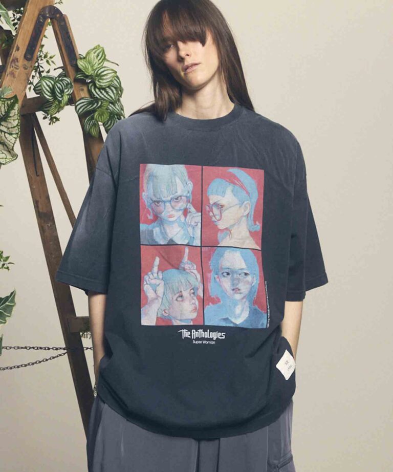 【古塔つみ × MA LABEL BY MAISON SPECIAL】幻のガールズバンド「THE ANTHOLOGIES」ツアーTシャツ発売のメイン画像