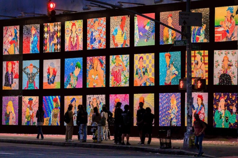 現代美術家 松山智一、NY州ハウストン・バワリー・ウォールにて、《Color Of The City》の継続展示が決定のメイン画像