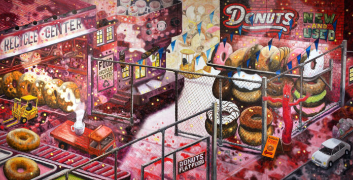 大岩オスカールの個展「The Supplemental Sublime」 ニューヨークのGOCA by Gardeで開催 「食の過剰」を通して、現代社会に潜む“崇高”を描くのメイン画像