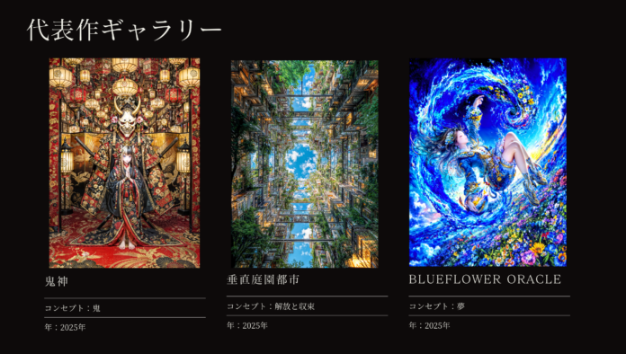 カスタマークラウド、AIアート分野の第一人者が参画――日本AIアートNFT市場で最高額「1ETH」を記録した精密AIアートクリエイターHakushi氏をメディア事業 AI講師・インフルエンサー枠に登録のメイン画像